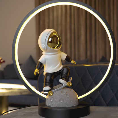 Cosmic Skater Lamp- White