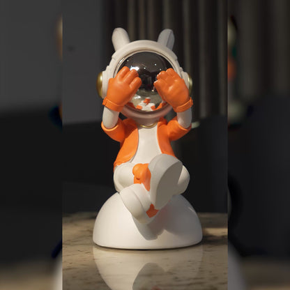 Cosmic Peek Figurine- Orange