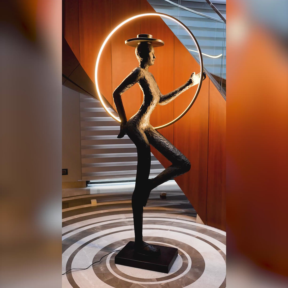 Luminous Poise Sculpture