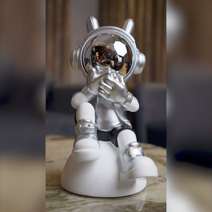 Cosmic Whisper Figurine- Silver