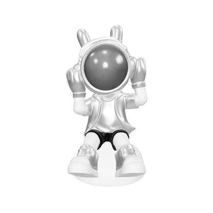 Cosmic Listener Figurine- Silver