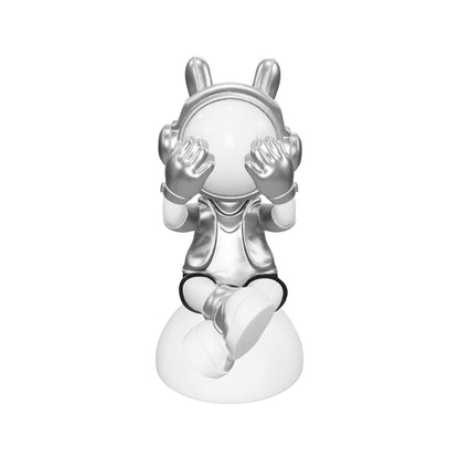 Cosmic Peek Figurine- Silver