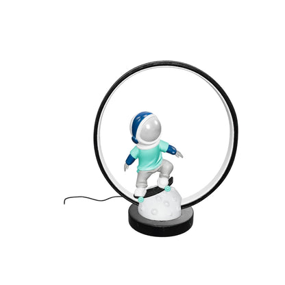 Cosmic Skater Lamp- Teal