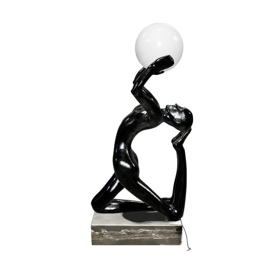 Figurative Yoga Pose Accent Lamp