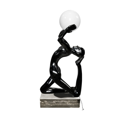Figurative Yoga Pose Accent Lamp