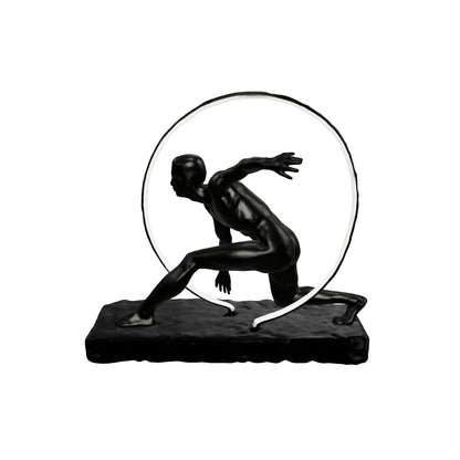 Luminous Motion Sculpture Lamp