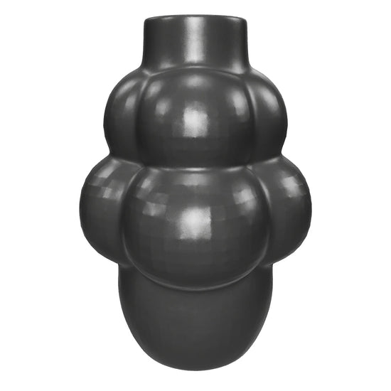 Luminara Orb Vase Black