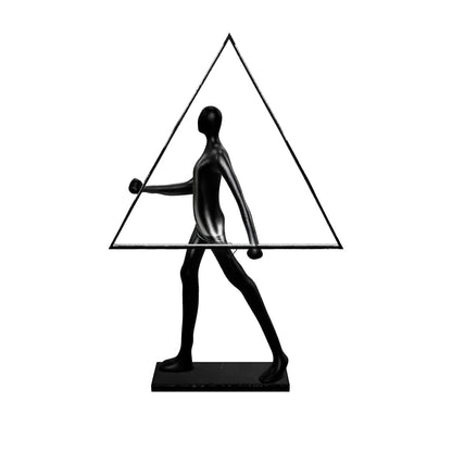 Geometric Walker Light Sculpture
