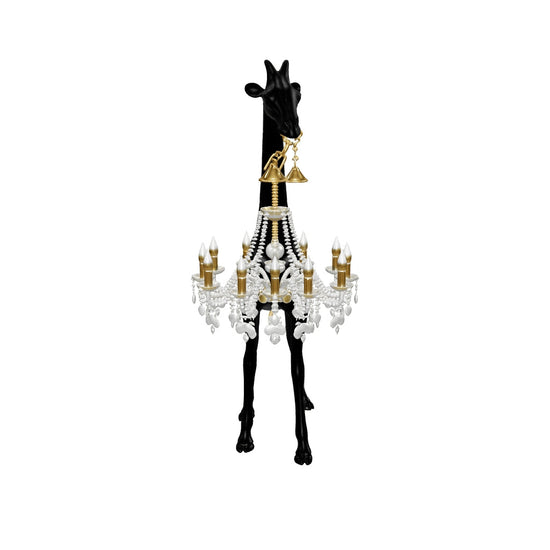 Giraffe Chandelier Floor Lamp - Medium