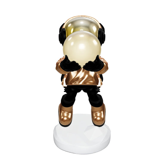 Golden Astronaut Glow Lamp