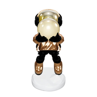 Golden Astronaut Glow Lamp
