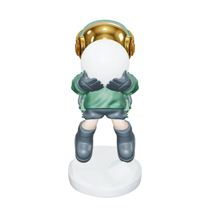 Green Astronaut Glow Lamp