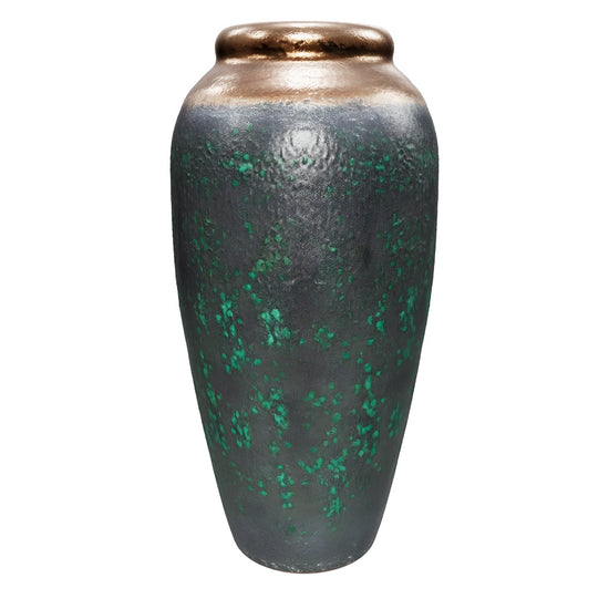 Green Charcoal Ceramic Vase