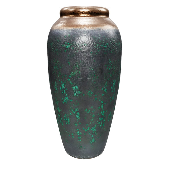 Green Charcoal Ceramic Vase