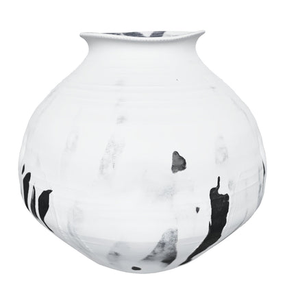 Ivory Ash Ceramic Vase