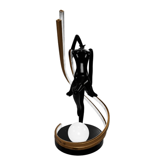 Liberty Sculpture Table Lamp – Electroplated