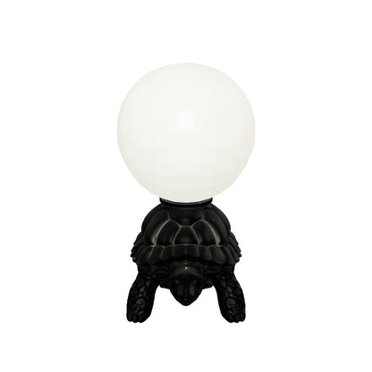 Midnight Tortoise Lamp - Black