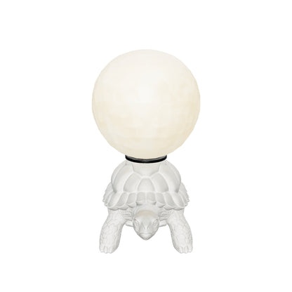 Moon Tortoise Lamp - White