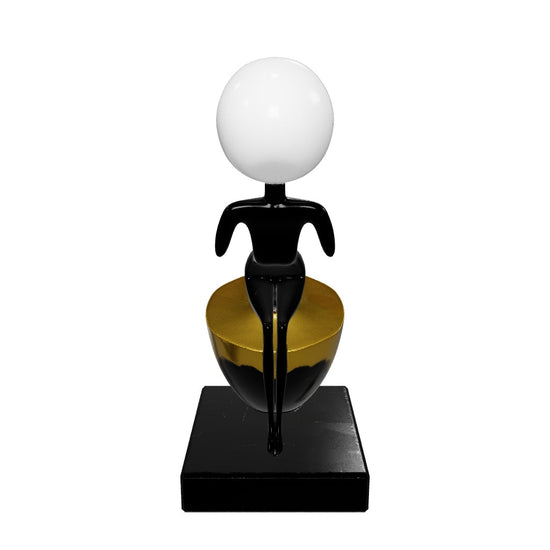 Noir Figure Table Lamp