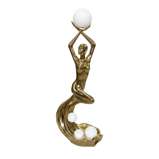 Radiant Muse Sculpture Floor Lamp