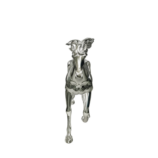 Silver Gallop Horse Decor