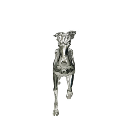 Silver Gallop Horse Decor