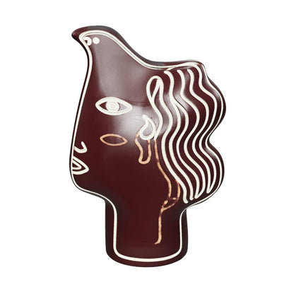 The Mystic Human Face Decor - Brown