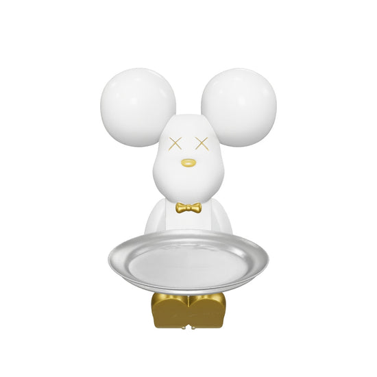 White Bunny Glow Tray