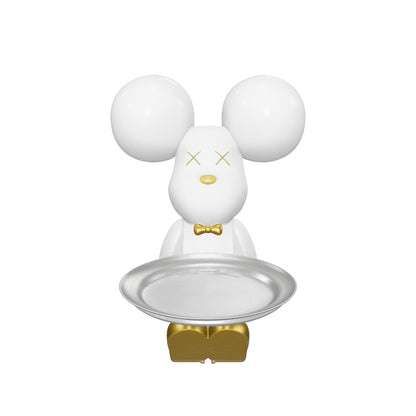White Bunny Glow Tray