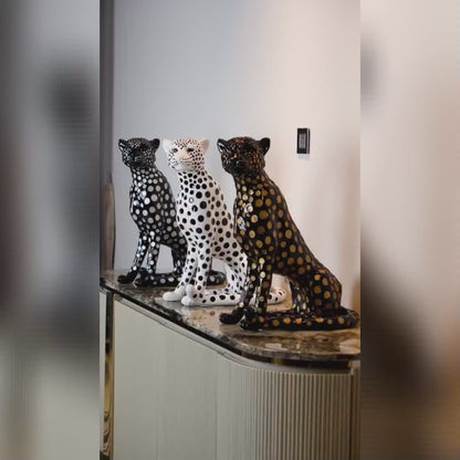 White Majestic Leopard