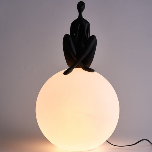 Serenity Glow – Elegant Woman Lamp