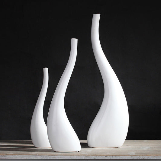 Swan Sleek Elegance Vase